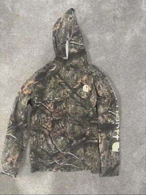 Carhartt Mossy Oak Camo Hooded Sweatshirt